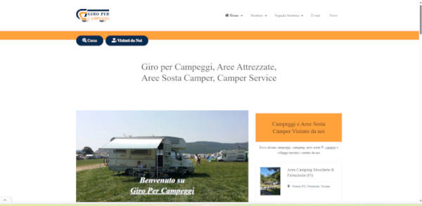 Anteprima Progetto GiroPerCampeggi.it